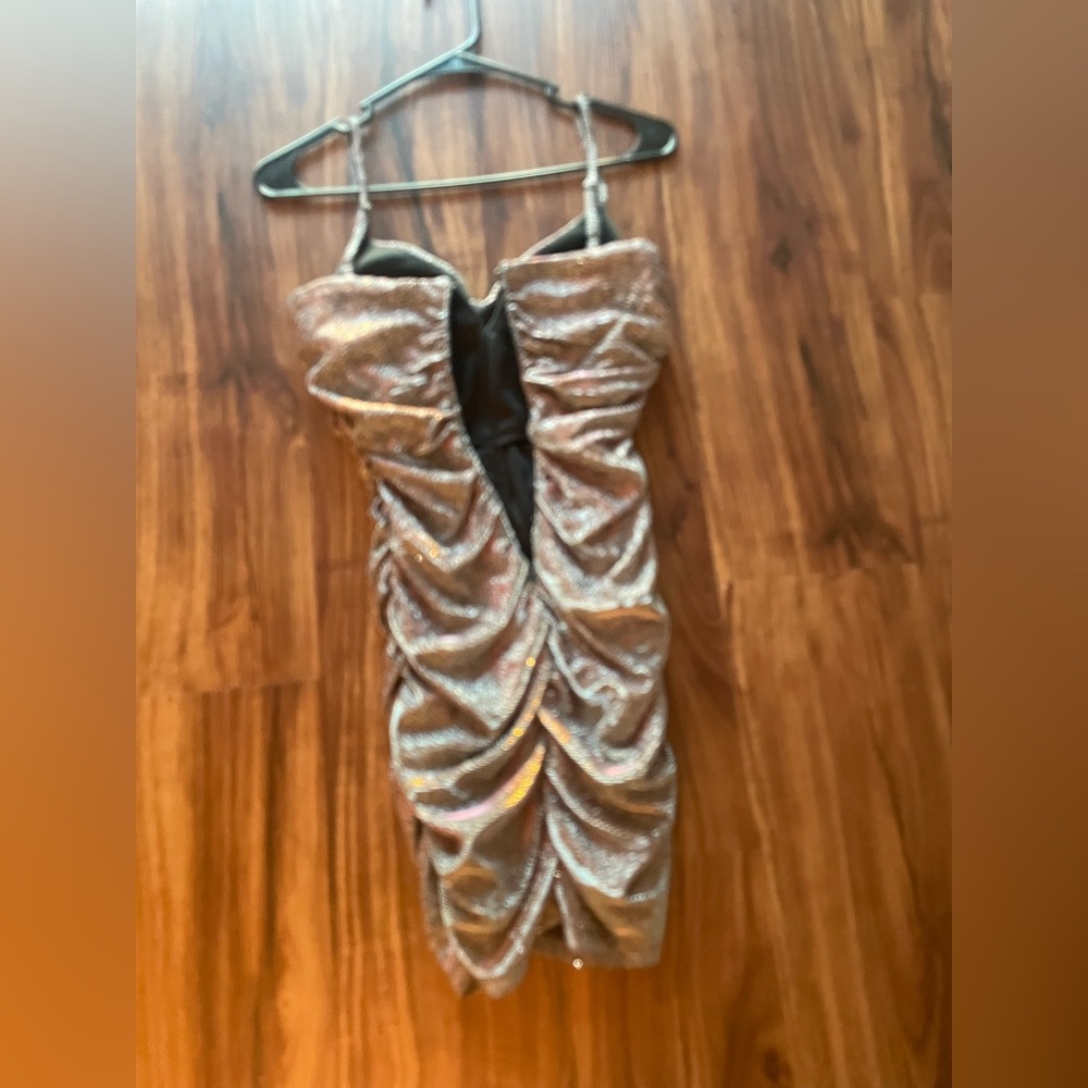 Glitter mini dress